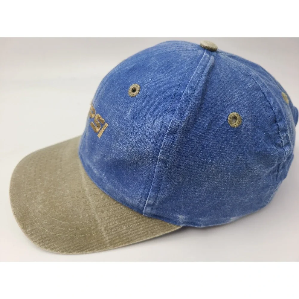 Vintage Pepsi Snapback Hat Cap‎ Cola Soda Casual Men Women Blue Beige Green Brim - Picture 5 of 15